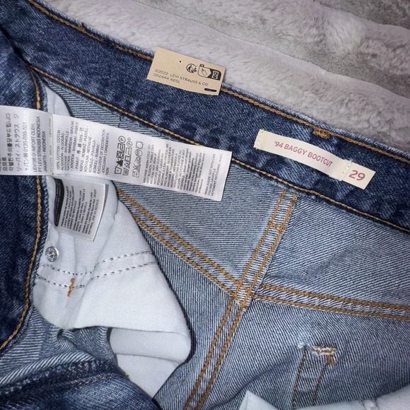Levi's's Jeans Women's 29x31 '94 Baggy Bootcut Mid Rise Loose Relaxed Grunge Y2K - Picture 8 of 11